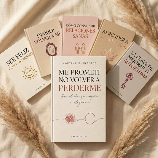 "Me Prometí NO Volver a Perderme" + 5 libros de regalo 🎁
